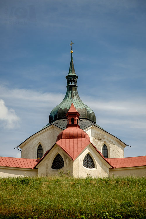 Poutní kostel sv. Jana Nepomuckého na Zelené hoře / Pilgrimage Church of St. John of Nepomuk at Zelena Hora #2