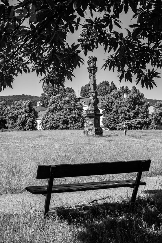 Sousoší v parku / A sculpture in the park