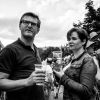 Dvojice s pivem / A couple with beer